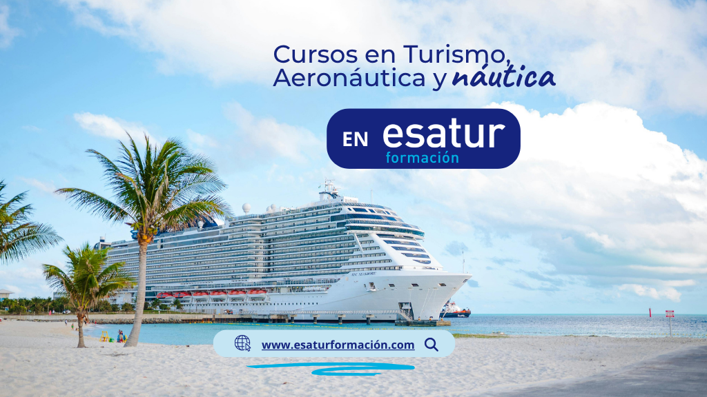 Cursos Esatur Formación Náutica, Aeronáutica y Turismo