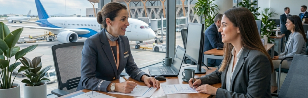 Consejos para Entrevistas en Aerolíneas: Cómo Prepararte para Conseguir el Trabajo de tus Sueños