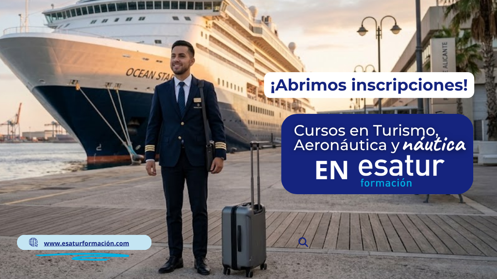 Cursos de Esatur Formación, conoce toda la oferta formativa que ofrecemos.