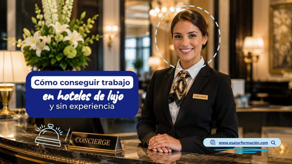 Cómo Conseguir Trabajo en un Hotel sin Experiencia como Recepcionista, Fórmate en Esatur Formación