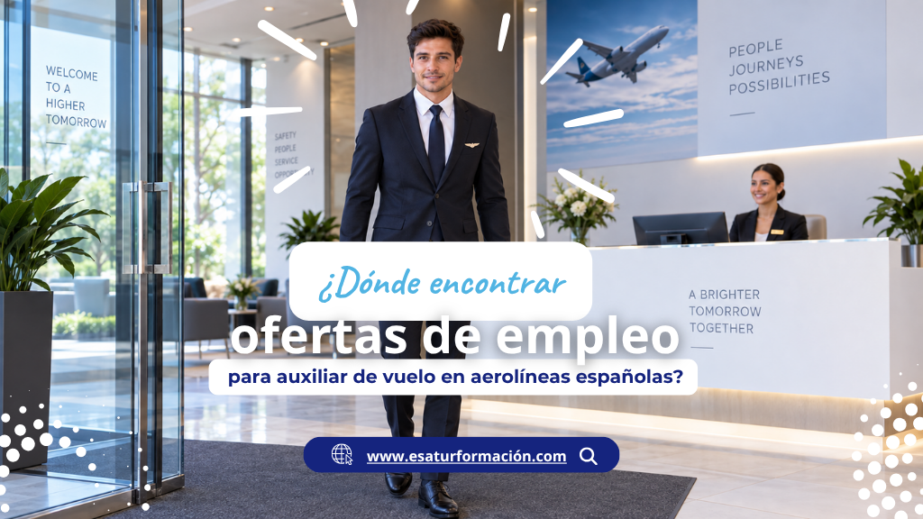 Cómo encontrar ofertas de empleo para auxiliar de vuelo en aerolíneas españolas